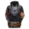 Gearhuman 3D Cosplay Dragon Age Garrett Hawke Custom Fleece Hoodie Apparel GA11031 3D Custom Fleece Hoodies Hoodie S