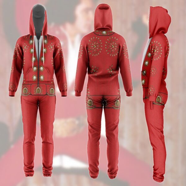 Gearhuman 3D Cosplay Elvis Presley Burning Love Jumpsuit GV27013 Jumpsuit