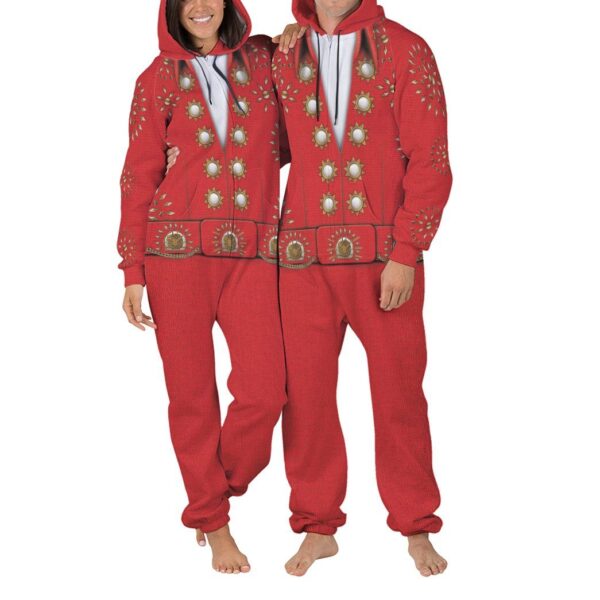 Gearhuman 3D Cosplay Elvis Presley Burning Love Jumpsuit GV27013 Jumpsuit