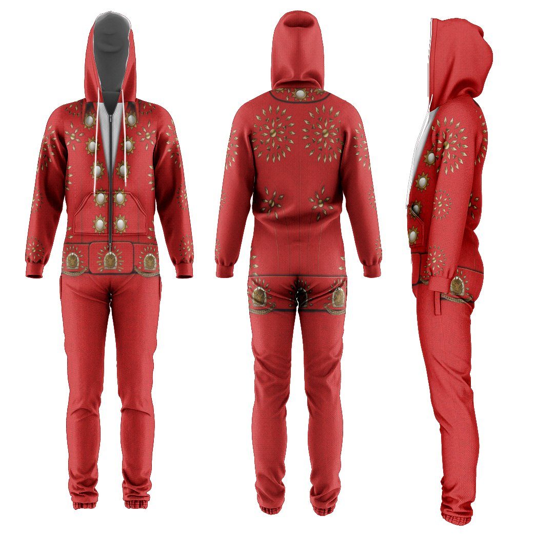 Gearhuman 3D Cosplay Elvis Presley Burning Love Jumpsuit GV27013 Jumpsuit Jumpsuit S