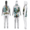 Gearhuman 3D Cosplay Elvis Presley Peacock Jumpsuit GV27014 Jumpsuit Jumpsuit S