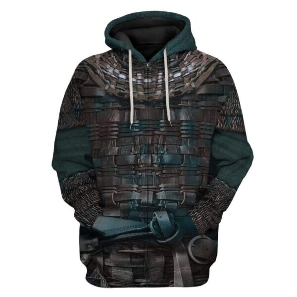 Gearhuman 3D Cosplay Floki Vikings Custom Fleece Hoodies Apparel GT09033 3D Custom Fleece Hoodies Zip Hoodie S