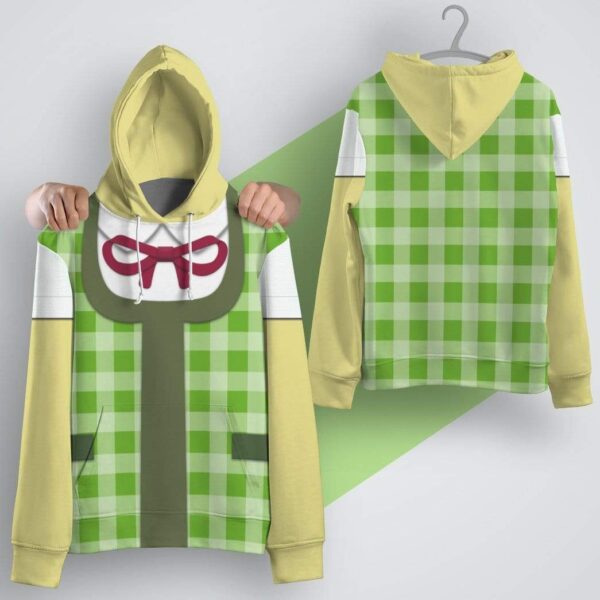 Gearhuman 3D Cosplay Isabelle Animal Crossing Custom Fleece Hoodie Apparel GT27032 3D Custom Fleece Hoodies 
