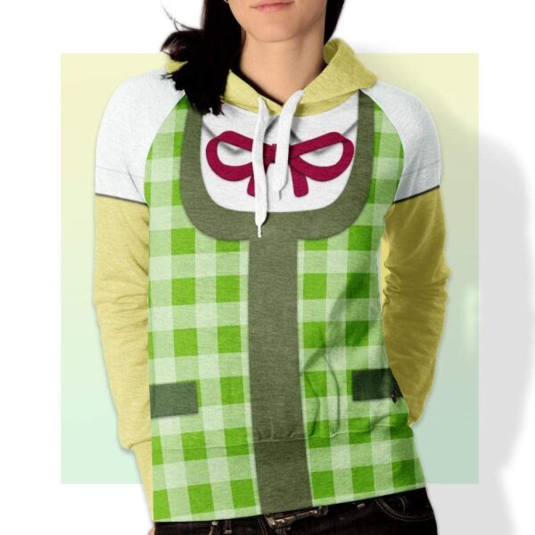 Gearhuman 3D Cosplay Isabelle Animal Crossing Custom Fleece Hoodie Apparel GT27032 3D Custom Fleece Hoodies 