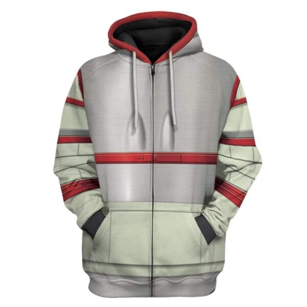 Gearhuman 3D Cosplay Nasa AX3 Spacesuit Custom Hoodies Apparel GA22023 3D Custom Fleece Hoodies Zip Hoodie S