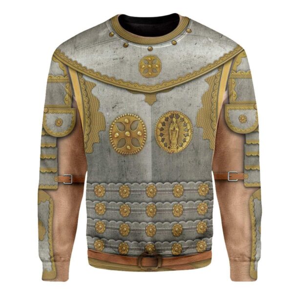 Gearhuman 3D Cosplay Polish Hussar Custom T-Shirts Hoodies Apparel GM14022 3D Custom Fleece Hoodies Long Sleeve S