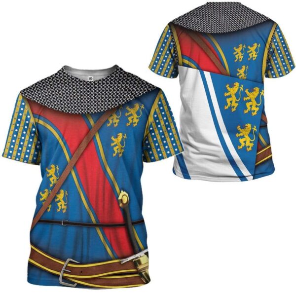 Gearhuman 3D Cosplay Robert The Bruce Custom T-Shirts Hoodies Apparel GM15025 3D Custom Fleece Hoodies 