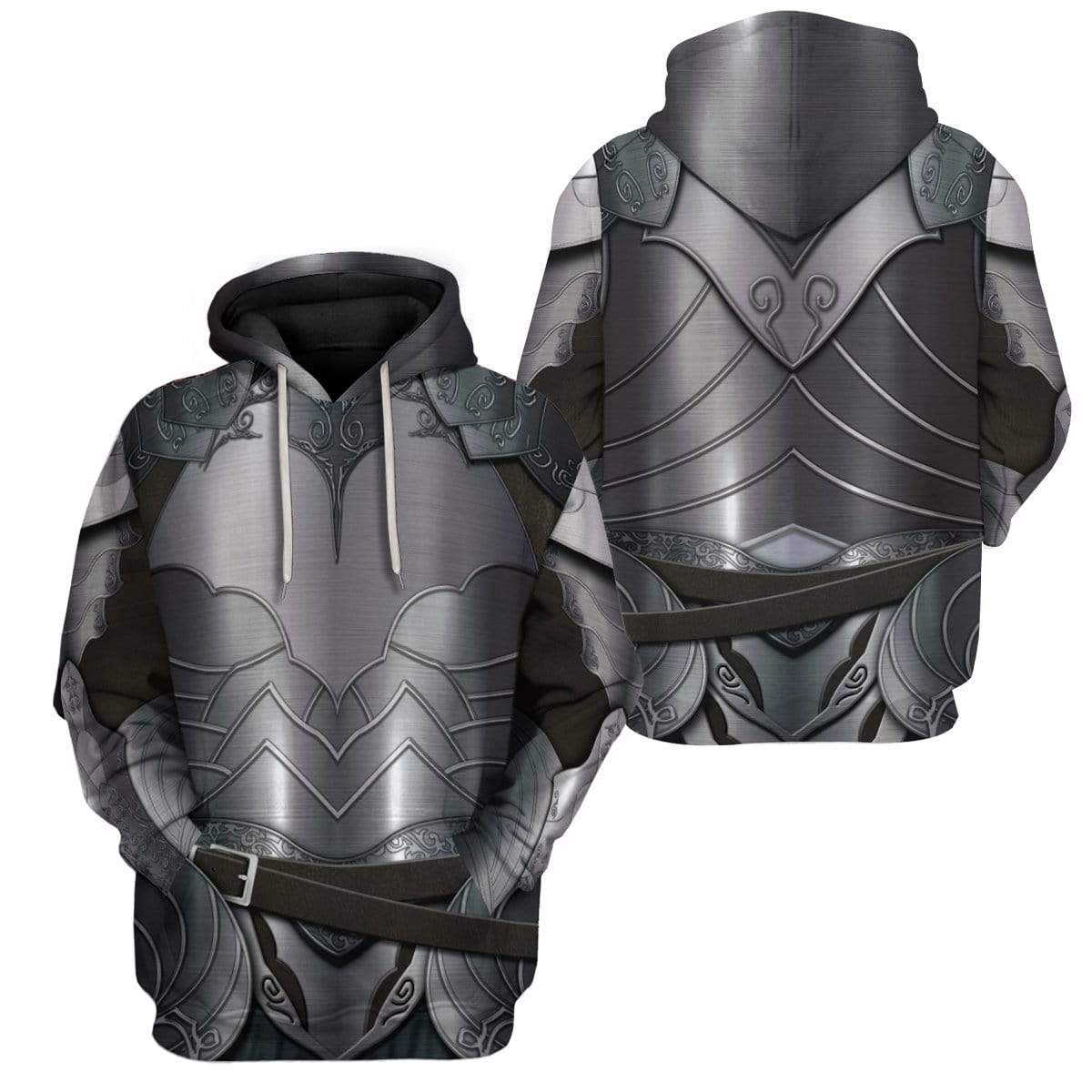 Gearhuman 3D Cosplay Skyrim Armor Custom Hoodies Apparel GM20022 3D Custom Fleece Hoodies
