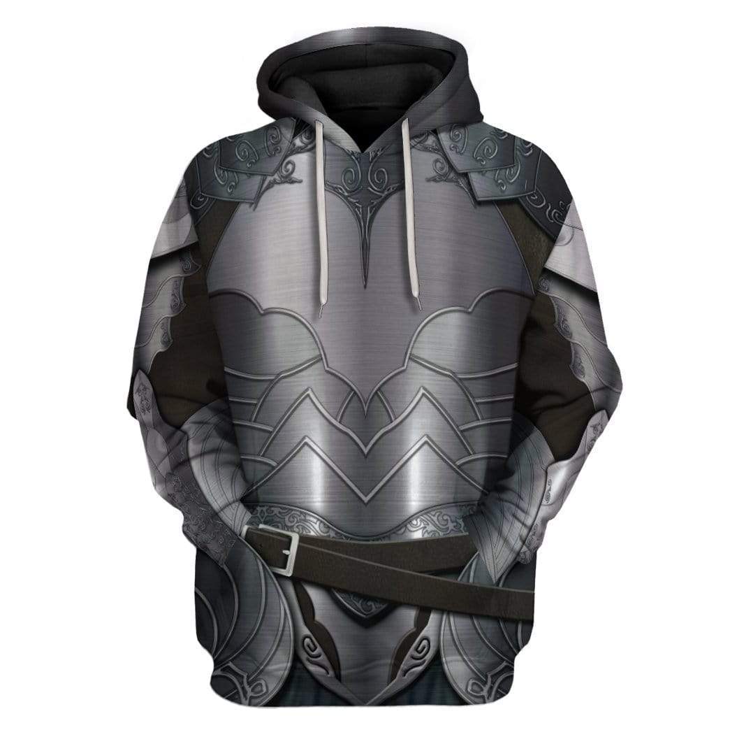 Gearhuman 3D Cosplay Skyrim Armor Custom Hoodies Apparel GM20022 3D Custom Fleece Hoodies Hoodie S