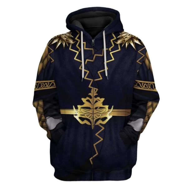 Gearhuman 3D Cosplay Skyrim Miraak Custom Hoodies Apparel GA27021 3D Custom Fleece Hoodies Zip Hoodie S