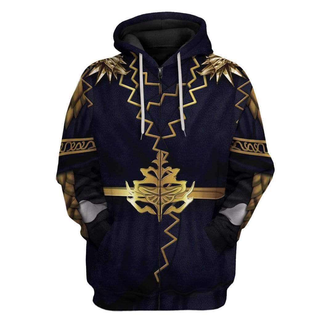 Gearhuman 3D Cosplay Skyrim Miraak Custom Hoodies Apparel GA27021 3D Custom Fleece Hoodies Zip Hoodie S
