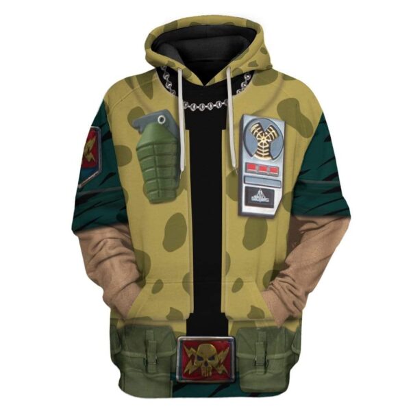 Gearhuman 3D Cosplay Small Soldiers Commando Elite Custom Fleece Hoodies Apparel GA05033 3D Custom Fleece Hoodies Hoodie S 