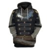 Gearhuman 3D Cosplay Victorian Guard Armor Custom T-Shirts Hoodies Apparel GM15023 3D Custom Fleece Hoodies Hoodie S