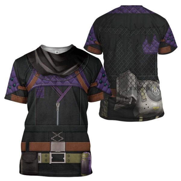Gearhuman 3D Cosplay Wraith Apex Legends Custom T-Shirts Hoodies Apparel CO-DT0702206 3D Custom Fleece Hoodies
