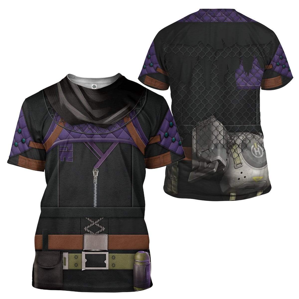 Gearhuman 3D Cosplay Wraith Apex Legends Custom T-Shirts Hoodies Apparel CO-DT0702206 3D Custom Fleece Hoodies