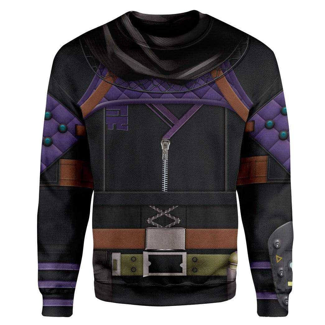 Gearhuman 3D Cosplay Wraith Apex Legends Custom T-Shirts Hoodies Apparel CO-DT0702206 3D Custom Fleece Hoodies Long Sleeve S