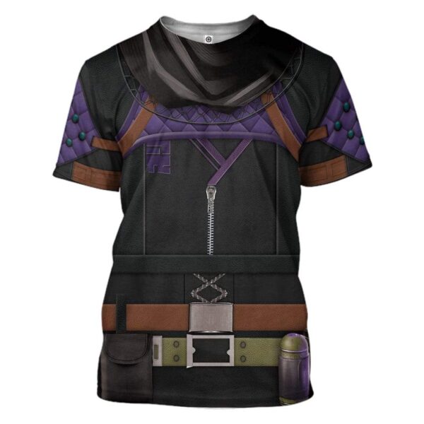 Gearhuman 3D Cosplay Wraith Apex Legends Custom T-Shirts Hoodies Apparel CO-DT0702206 3D Custom Fleece Hoodies T-Shirt S