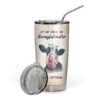 Gearhuman 3D Cow Knowledge Giveashitometer Custom Tumbler GB22015 Tumbler Short 20oz