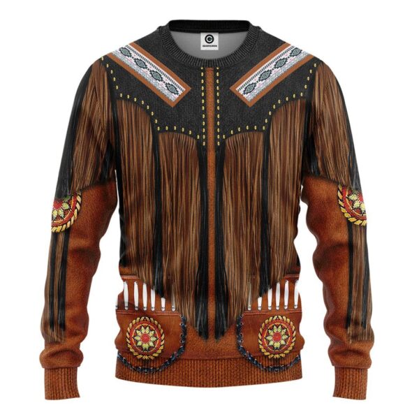 Gearhuman 3D Cowboy Jacket N4 Cosplay Custom Tshirt Hoodie Apparel GK24024 3D Apparel Long Sleeve S