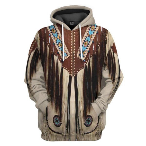 Gearhuman 3D Cowboy Jacket N6 Cosplay Custom Tshirt Hoodie Apparel GK24026 3D Apparel Hoodie S