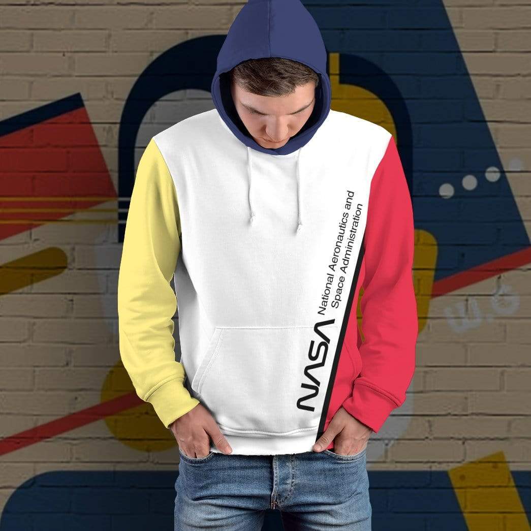 Gearhuman 3D Cross Bauhaus Nasa Custom Hoodie Apparel GN180817 3D Custom Fleece Hoodies