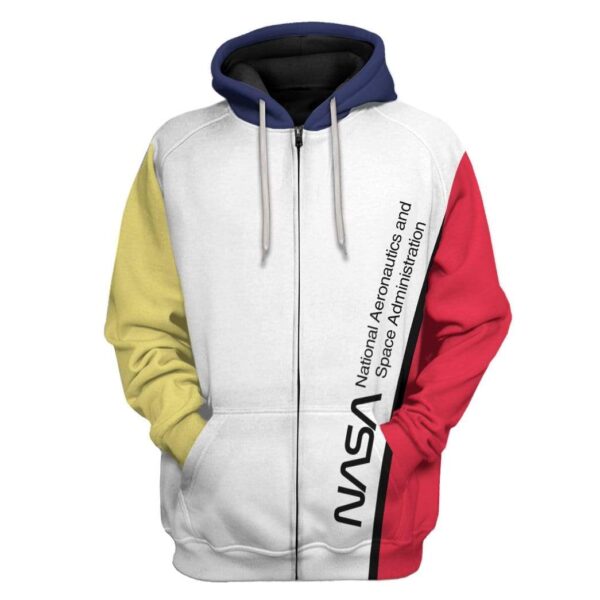 Gearhuman 3D Cross Bauhaus Nasa Custom Hoodie Apparel GN180817 3D Custom Fleece Hoodies Zip Hoodie S