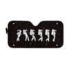 Gearhuman 3D Crotch Grab Moon Walk Astronaut Auto Sunshade ZK2805212 Auto Sunshade 57''x27.5''
