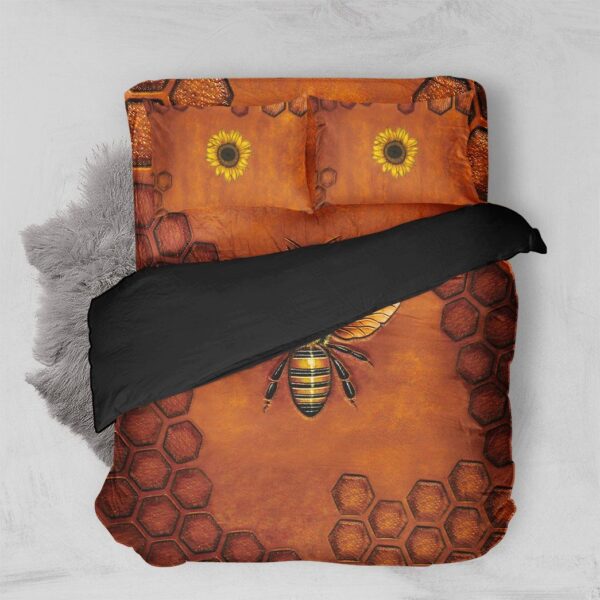 Gearhuman 3D Custom Bedding Set Love Bee GB10113 Bedding Set 