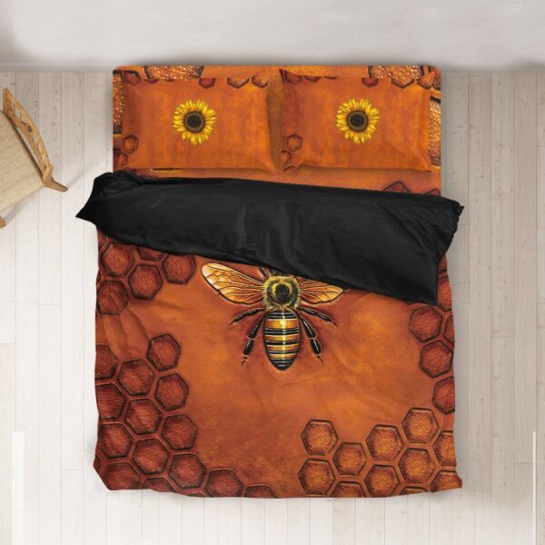 Gearhuman 3D Custom Bedding Set Love Bee GB10113 Bedding Set