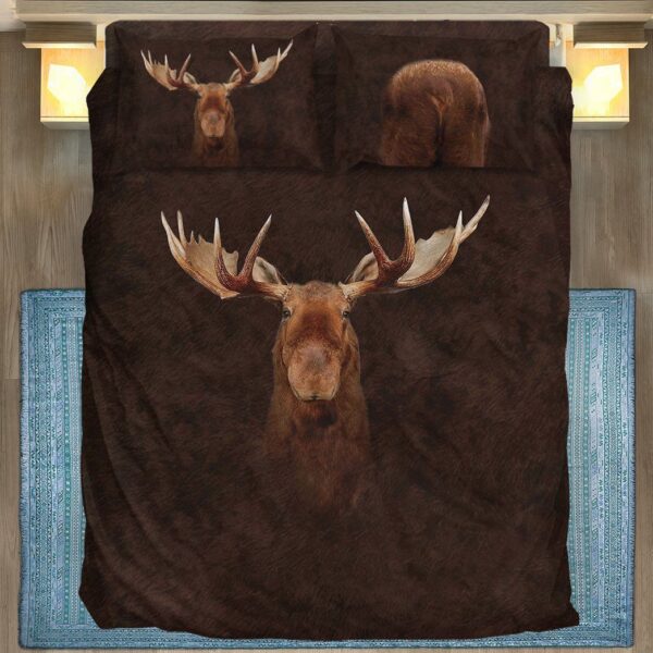 Gearhuman 3D Custom Bedding Set Moose Hunting GB061113 Bedding Set Twin 3PCS