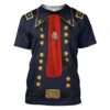 Gearhuman 3D Custom George Armstrong Custer Apparel HD-AT1491903 3D T-shirt T-Shirt S