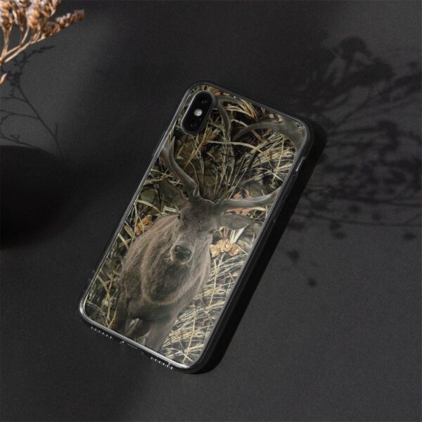 Gearhuman 3D Custom Glass Phone Case Cover Deer Hunting GB05119 Glass Phone Case 
