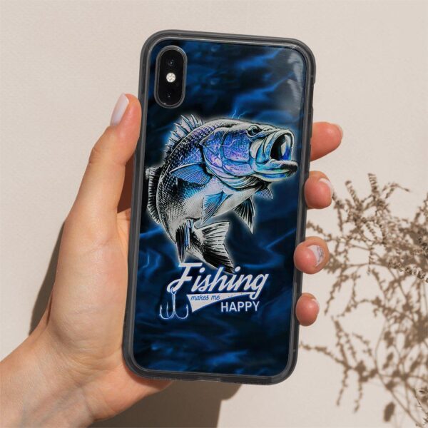 Gearhuman 3D Custom Glass Phone Case Cover Fishing GB051113 Glass Phone Case 