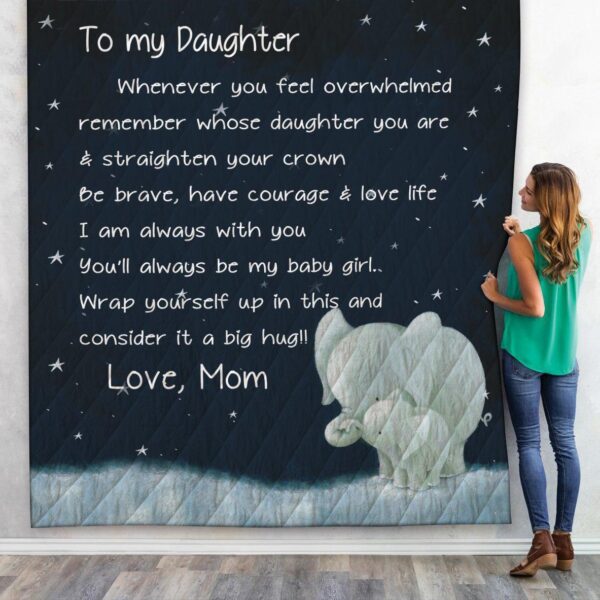 Gearhuman 3D Custom Name Quilt Elephant GB06115 Quilt Quilt Twins 