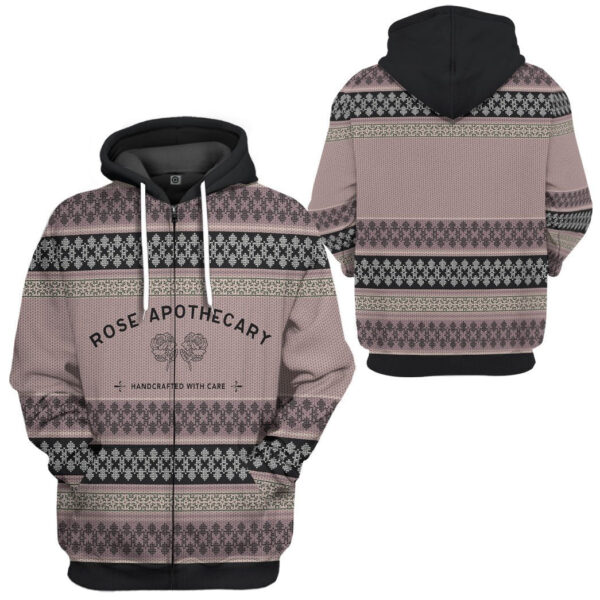 Gearhuman 3D Custom Rose Apothecary Christmas Ugly Sweatshirt Apparel GB131110 3D Apparel 