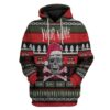 Gearhuman 3D Custom Skul Ugly Christmas Tshirt Hoodie Apparel GB05113 3D Apparel Hoodie S