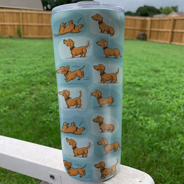 Gearhuman 3D Dachshund Custom Tumbler GB01127 Tumbler 