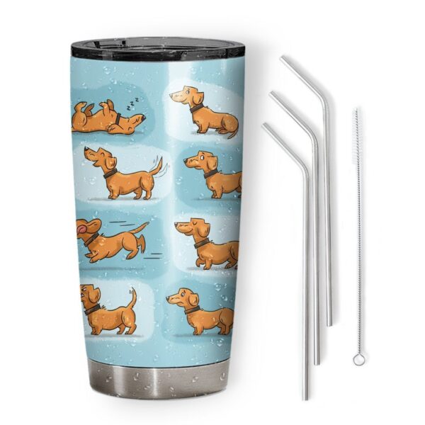 Gearhuman 3D Dachshund Custom Tumbler GB01127 Tumbler