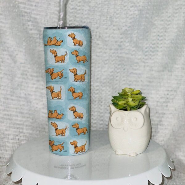Gearhuman 3D Dachshund Custom Tumbler GB01127 Tumbler 