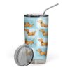 Gearhuman 3D Dachshund Custom Tumbler GB01127 Tumbler Short 20oz