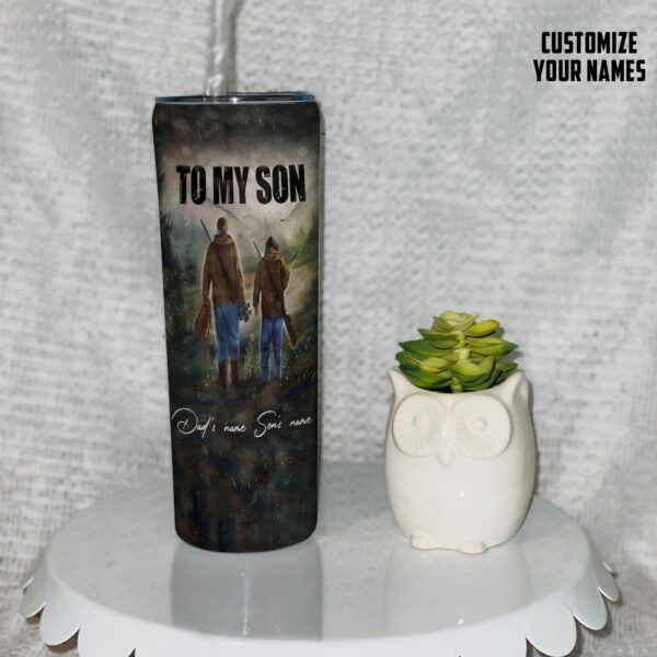 Gearhuman 3D Dad & Son Hunting Custom Name Tumbler GB08125 Tumbler 