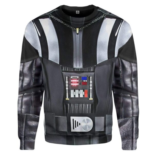 Gearhuman 3D Darth Vader Costume Custom Sweatshirt Apparel GW20085 Sweatshirt Sweatshirt S 