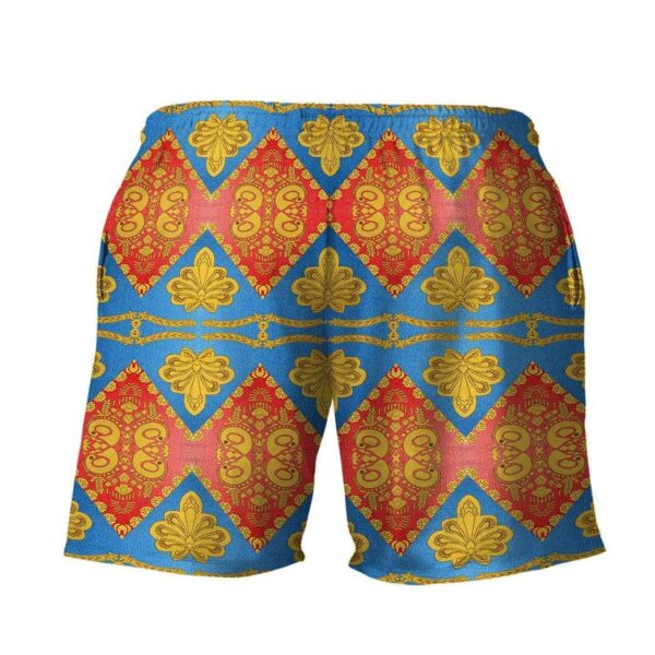Gearhuman 3D David Bowie Custom Beach Shorts Swim Trunks GL210822 Men Shorts