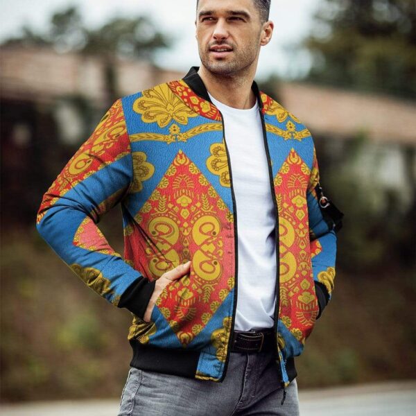 Gearhuman 3D David Bowie Custom Bomber Jacket Apparel GL210823 bomber