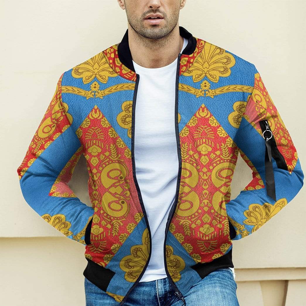 Gearhuman 3D David Bowie Custom Bomber Jacket Apparel GL210823 bomber