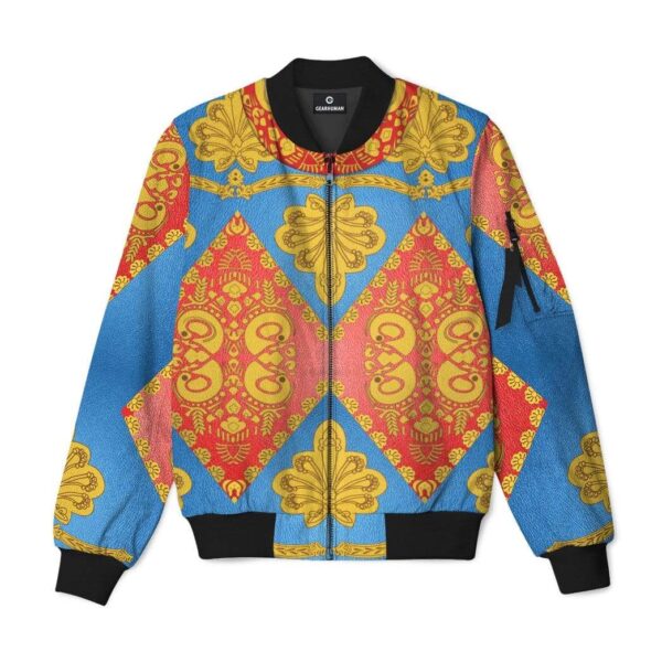 Gearhuman 3D David Bowie Custom Bomber Jacket Apparel GL210823 bomber Jacket Bomber S 