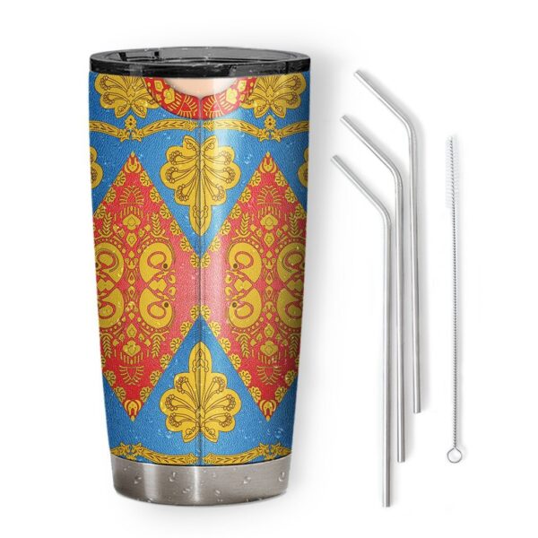 Gearhuman 3D David Bowie Custom Design Vacuum Insulated Tumbler GL210819 Tumbler