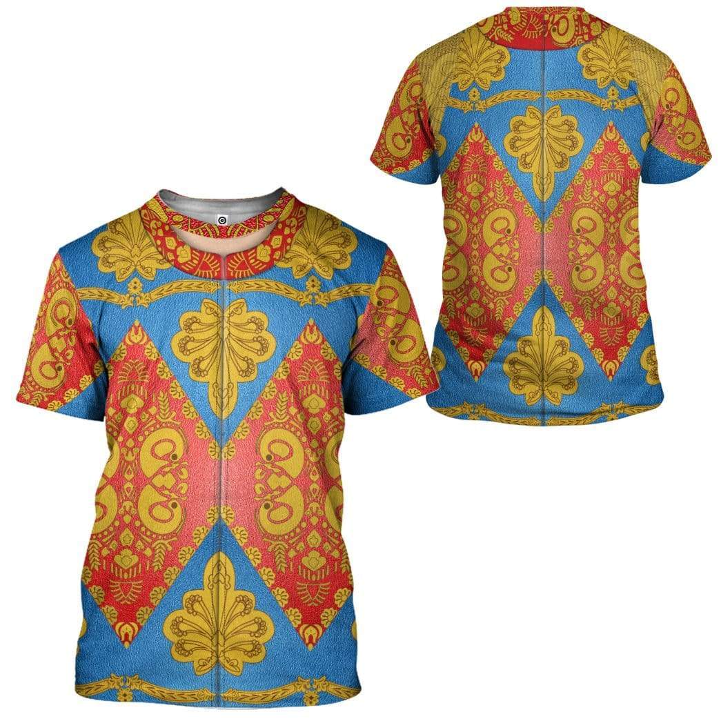 Gearhuman 3D David Bowie Custom Tshirt Apparel GL11084 3D T-shirt