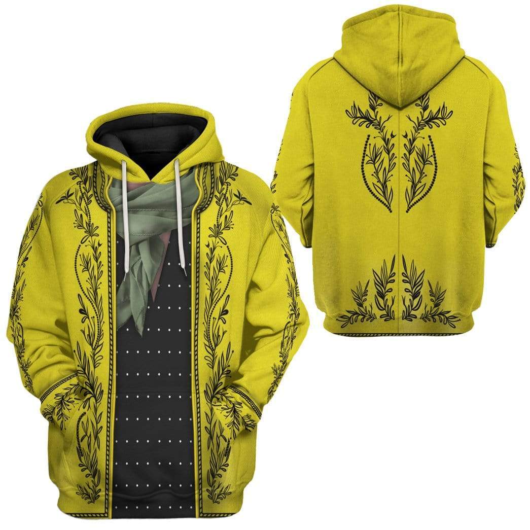 Gearhuman 3D David Lee Roth Suit Costume Custom Hoodie Apparel GV05083 3D Custom Fleece Hoodies