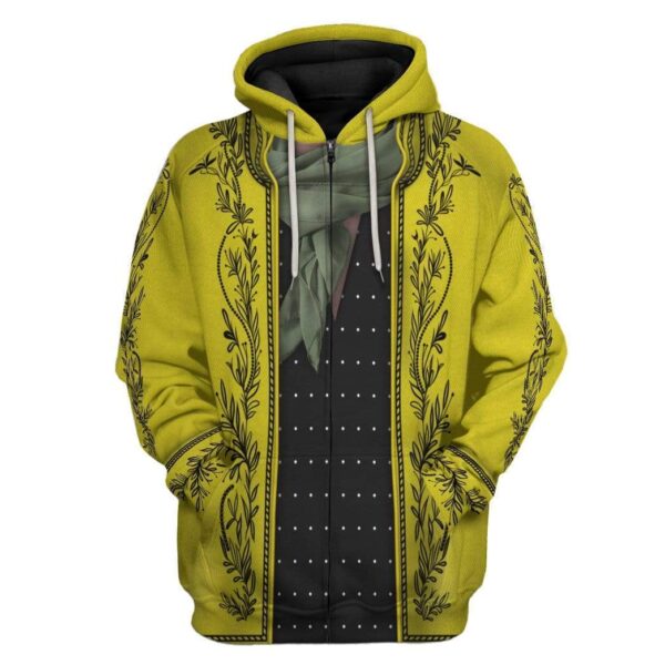 Gearhuman 3D David Lee Roth Suit Costume Custom Hoodie Apparel GV05083 3D Custom Fleece Hoodies Zip Hoodie S